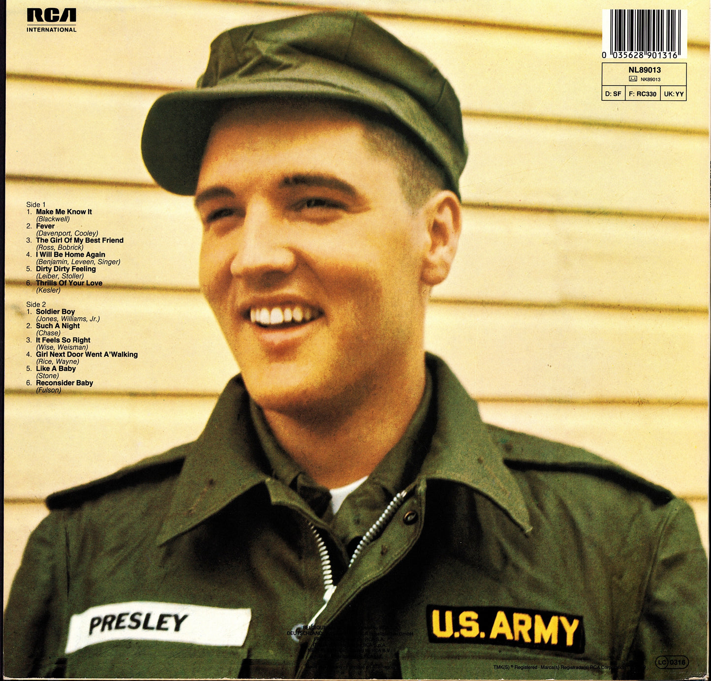 Elvis Presley - Elvis Is Back! (Vinyl LP | EU Reissue | 1989)