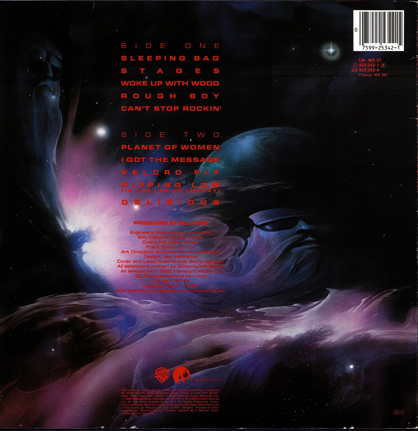 ZZ Top - Afterburner Vinyl LP