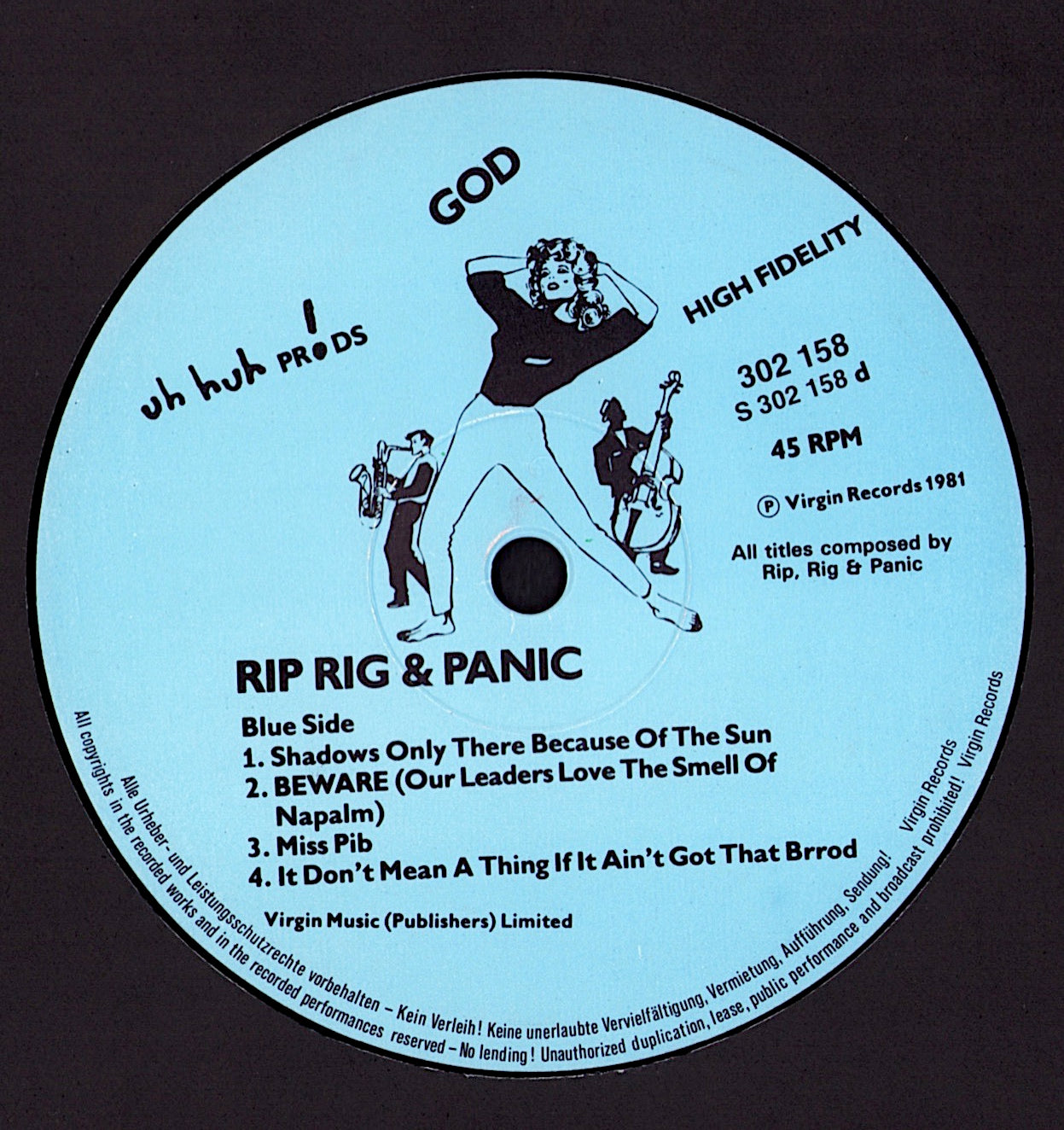 Rip Rig + Panic – God Vinyl 2LP