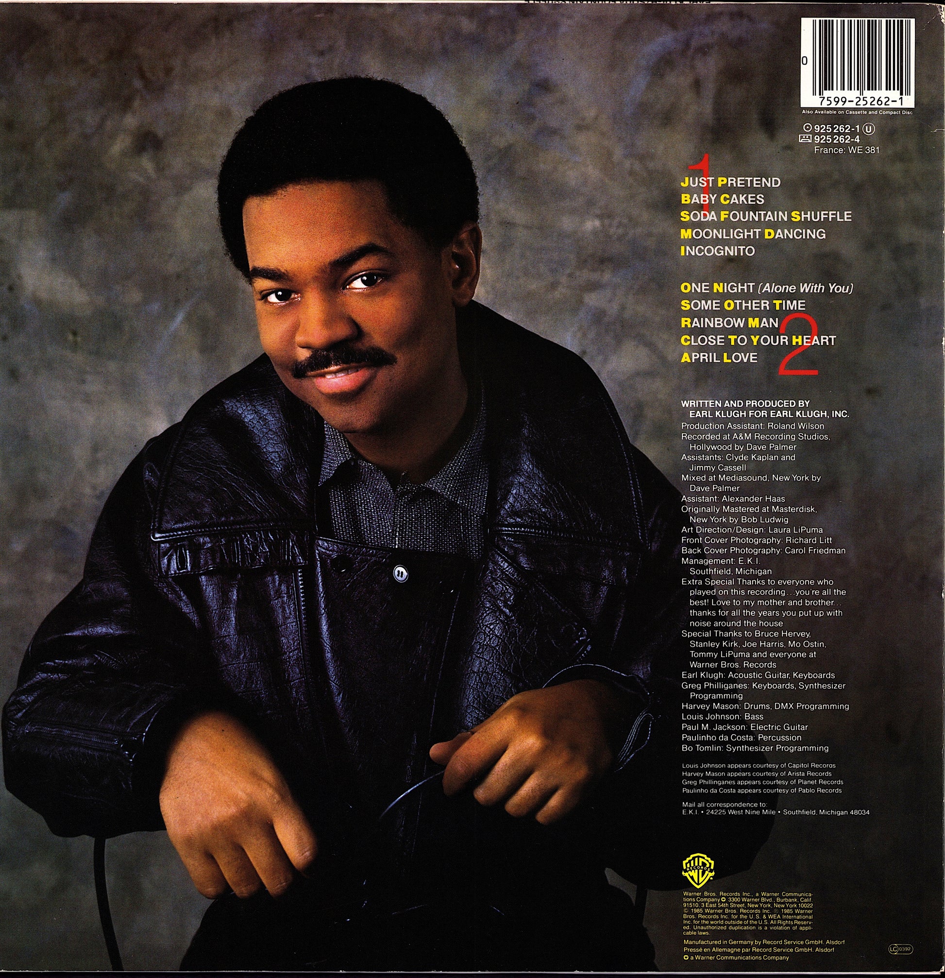 Earl Klugh ‎- Wishful Thinking Vinyl LP Kopie Kopie