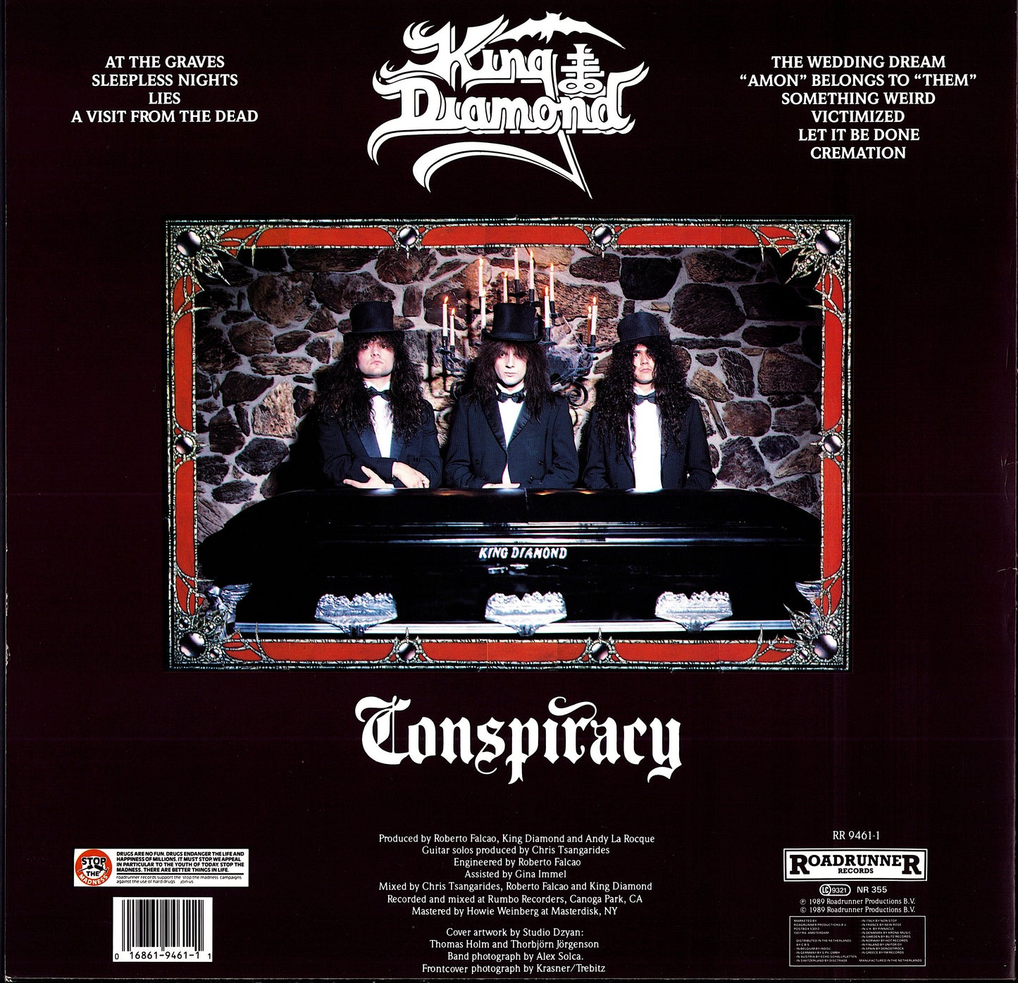 King Diamond - Conspiracy (Vinyl LP | EU Original | 1989)