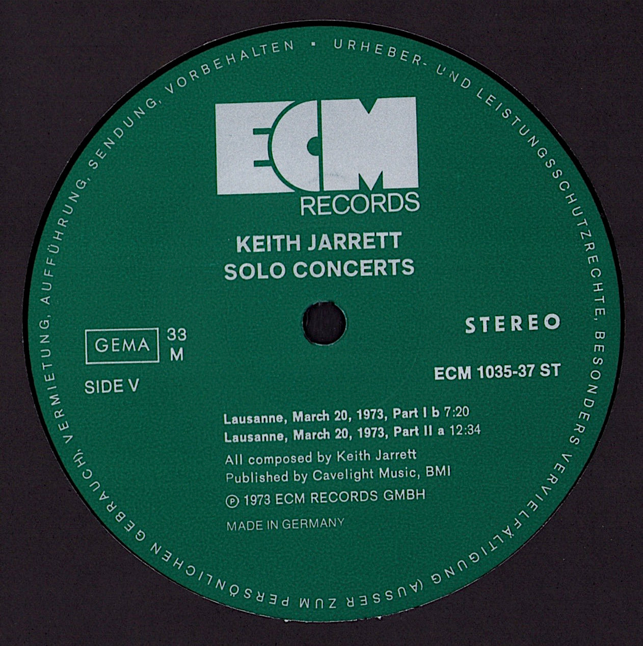 Keith Jarrett - Solo Concerts: Bremen / Lausanne Vinyl 3LP Box Set