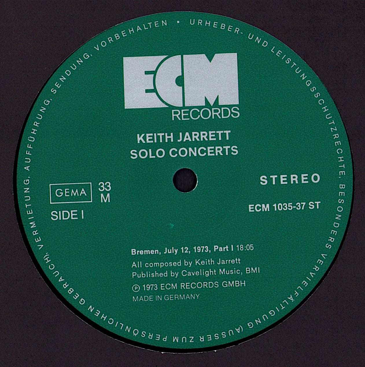Keith Jarrett - Solo Concerts: Bremen / Lausanne Vinyl 3LP Box Set