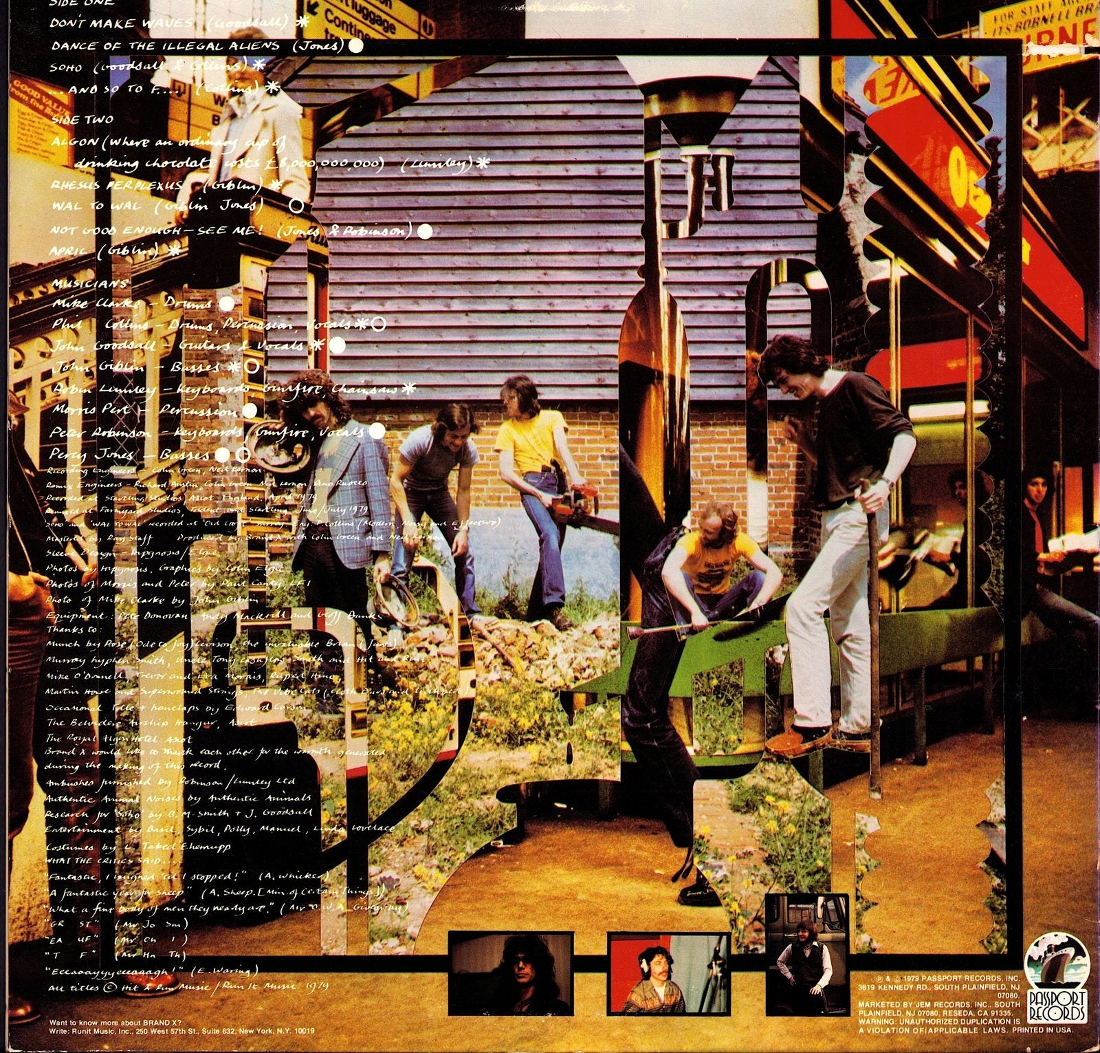 Genesis ‎- Nursery Cryme Vinyl LP US Kopie Kopie