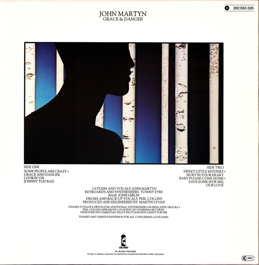 John Martyn ‎- Grace & Danger (Vinyl LP)