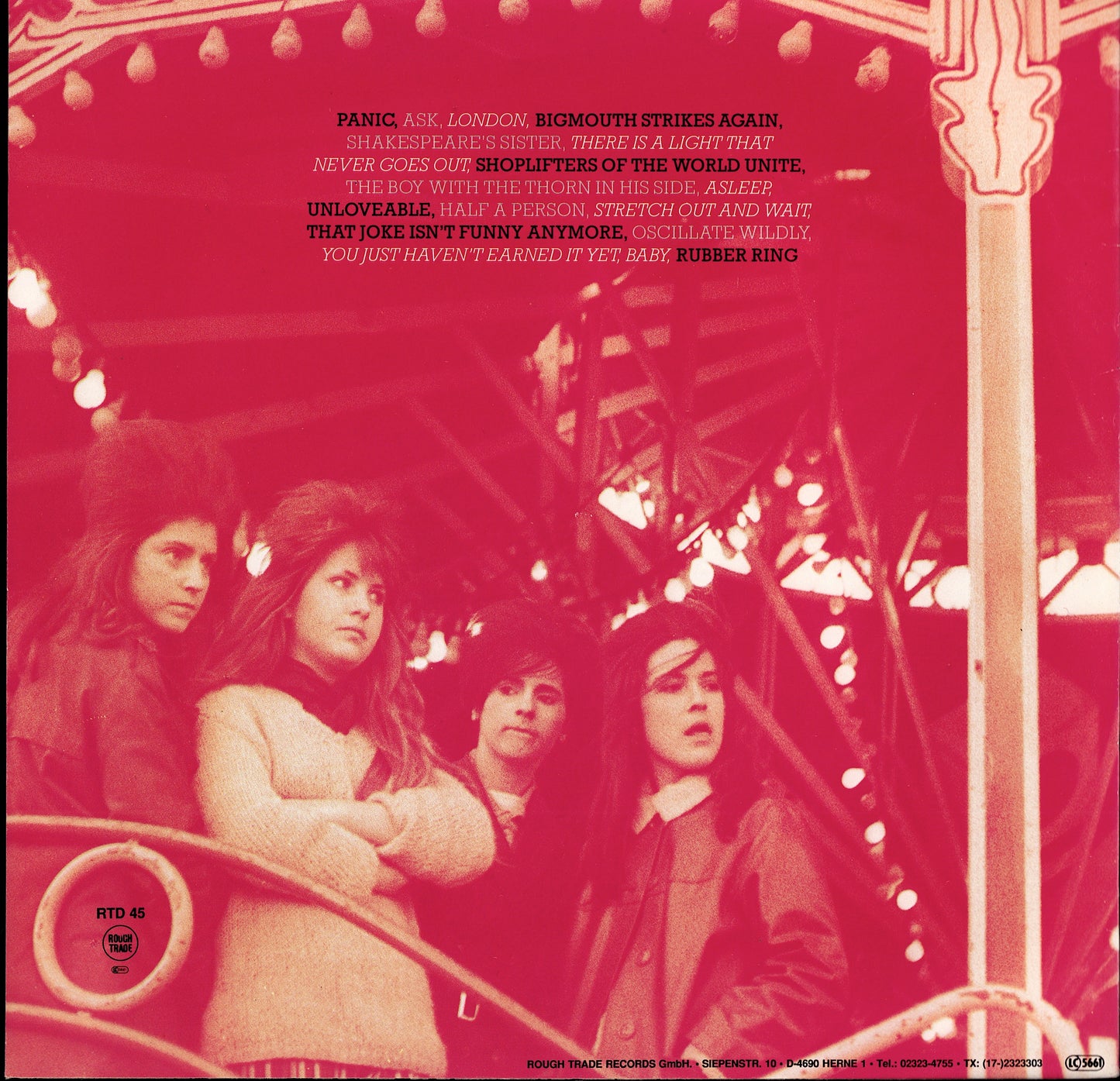 The Smiths ‎- The World Won't Listen Vinyl LP