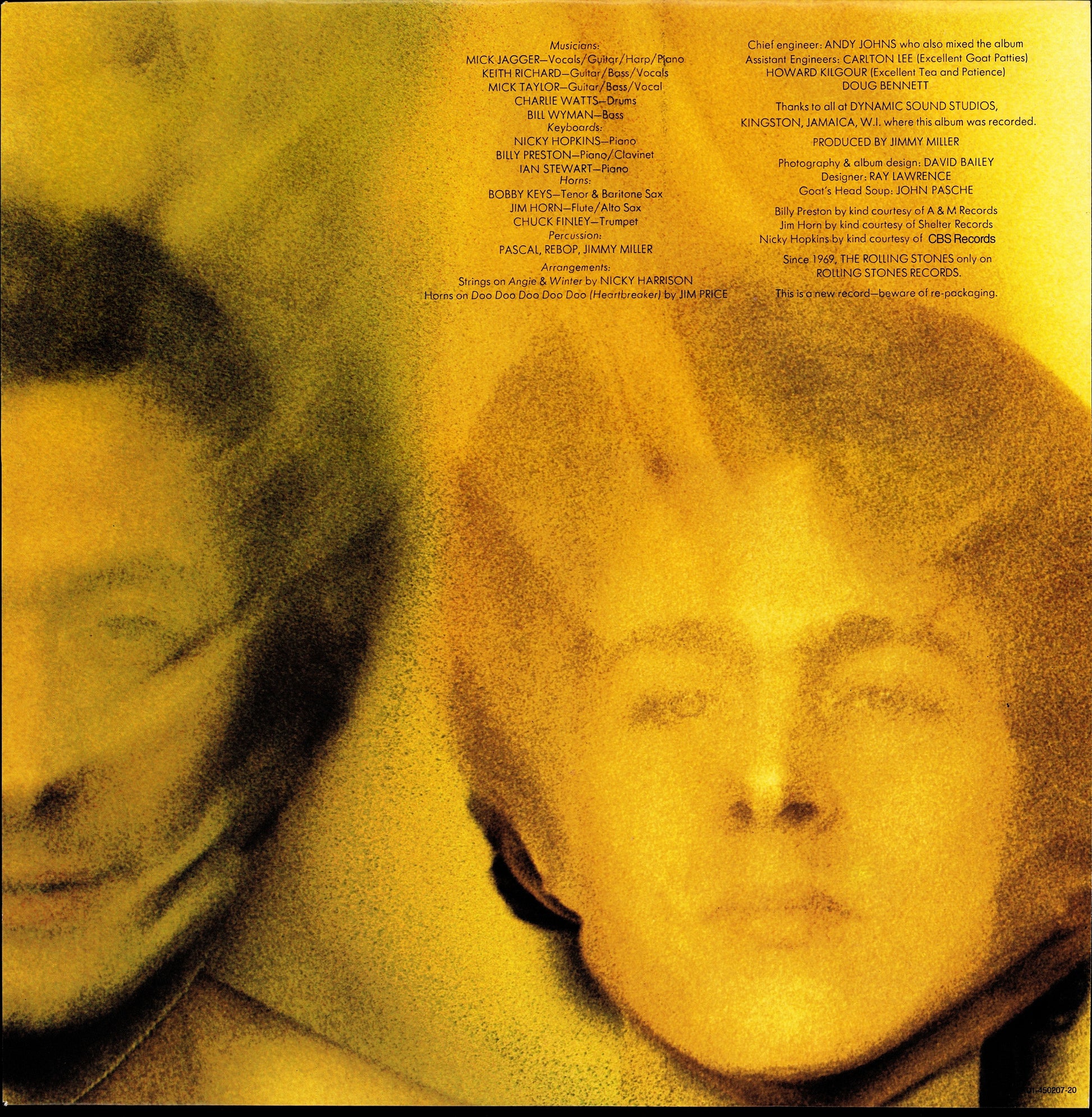 The Rolling Stones ‎- Goat's Head Soup Vinyl LP