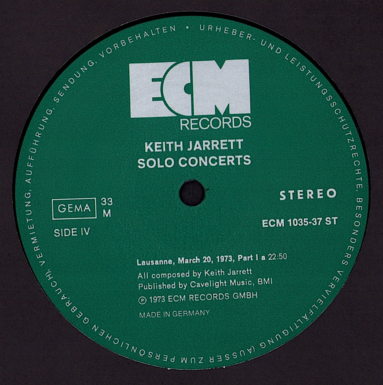 Keith Jarrett - Solo Concerts: Bremen / Lausanne Vinyl 3LP Box Set