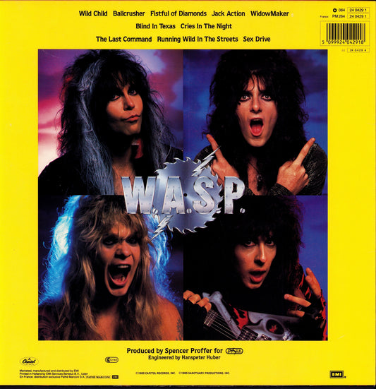 W.A.S.P. - The Last Command (Vinyl LP | EU Original | 1985)