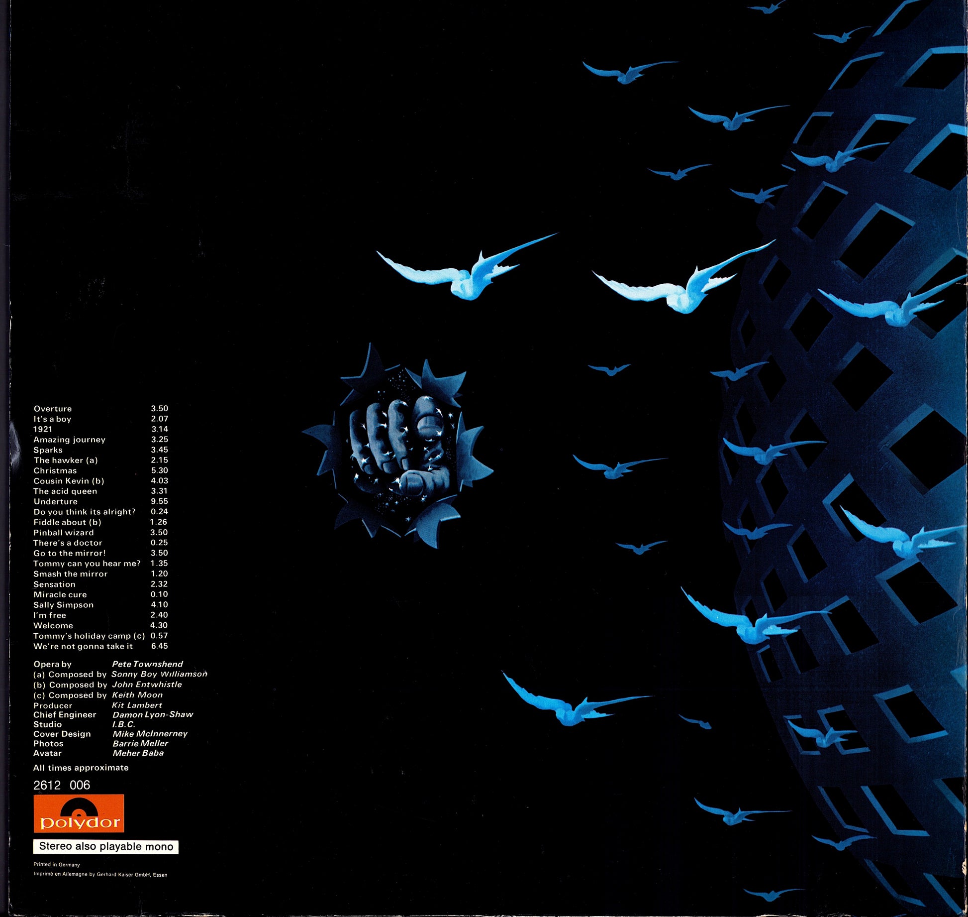 The Who - Tommy Vinyl 2LP Kopie