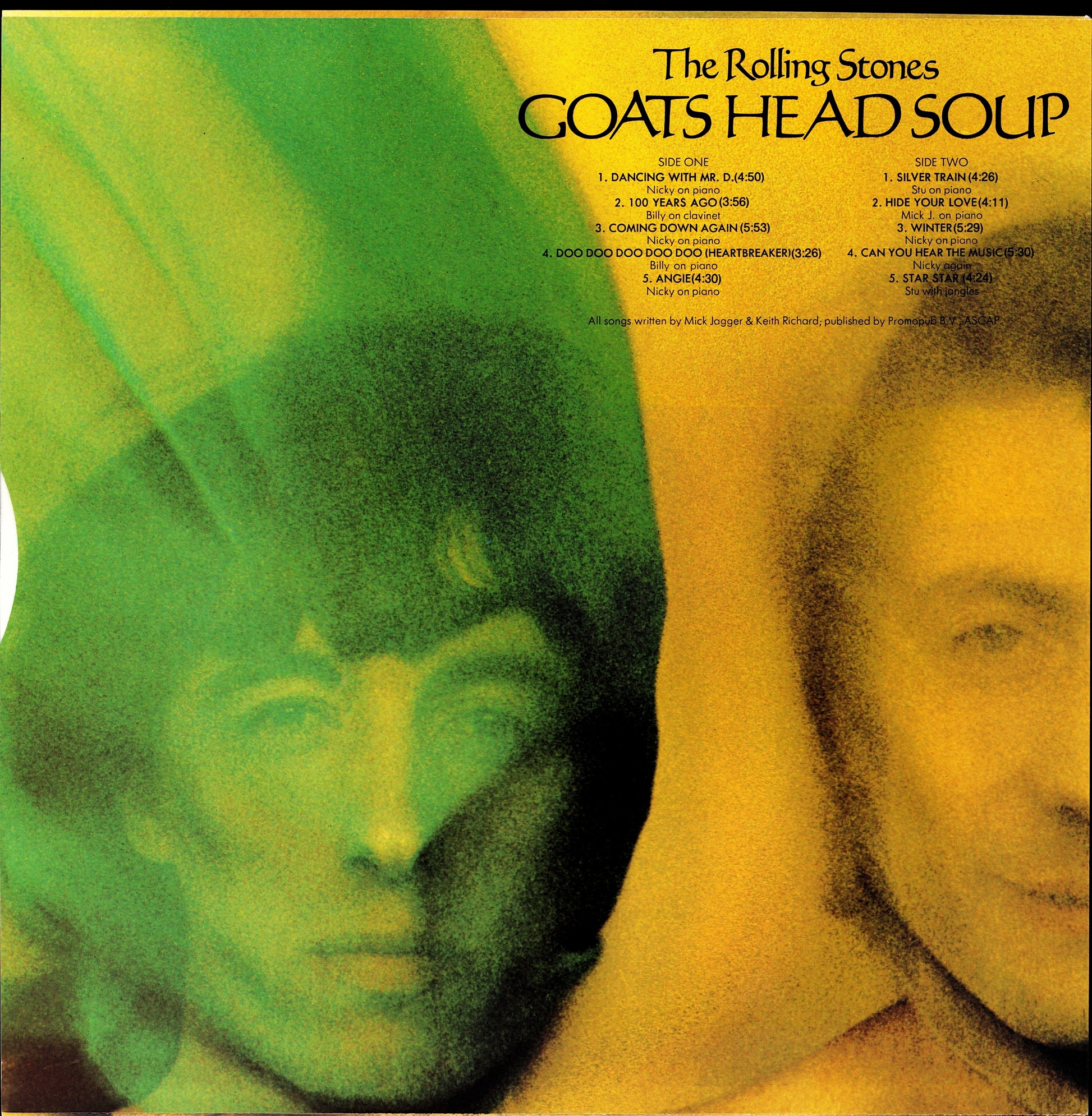 The Rolling Stones ‎- Goat's Head Soup Vinyl LP