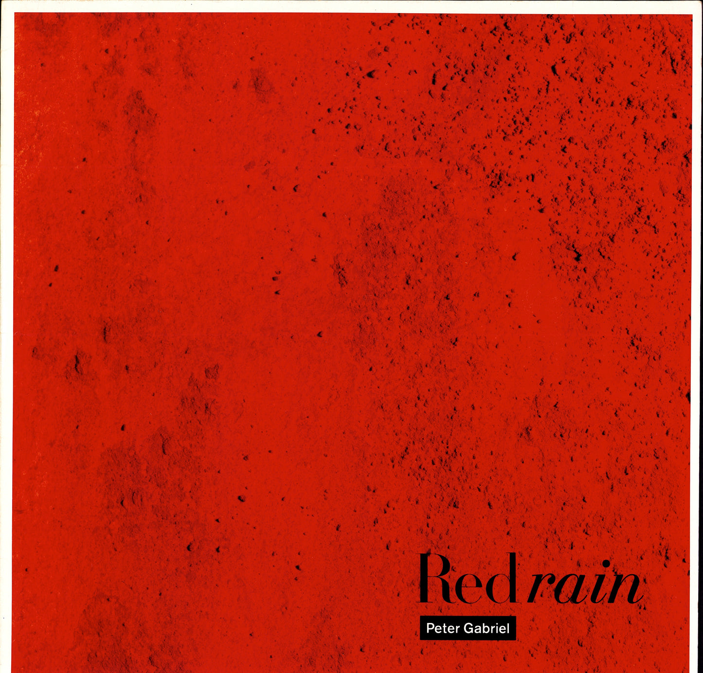 Peter Gabriel - Red Rain (12" Maxi-Single | EU Original | 1987)