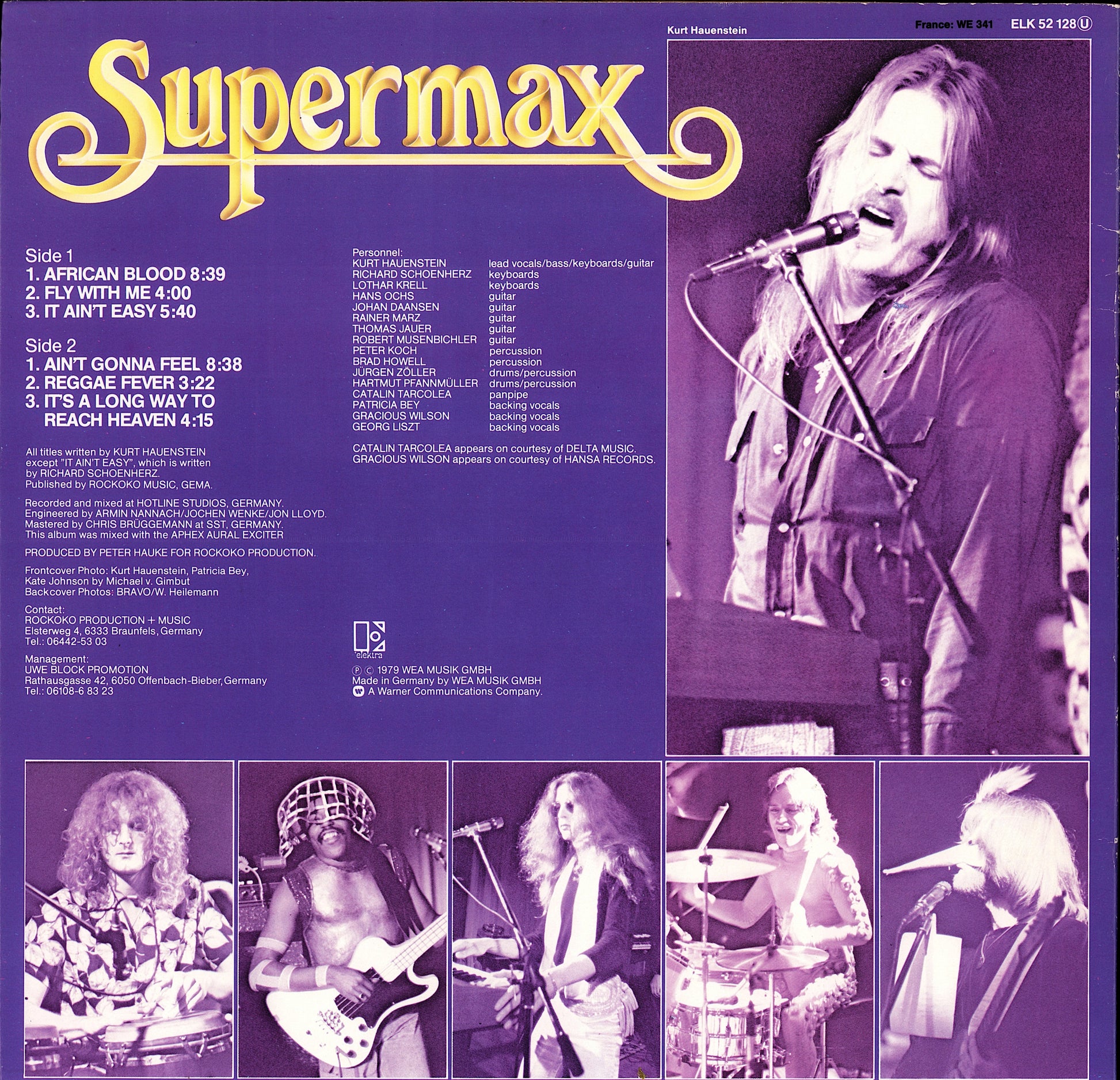Supermax - Fly With Me Vinyl LP