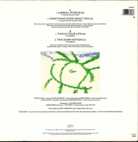 The Godfathers – Unreal World (Vinyl 12")