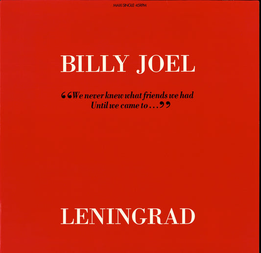 Billy Joel - Leningrad Vinyl 12" Kopie
