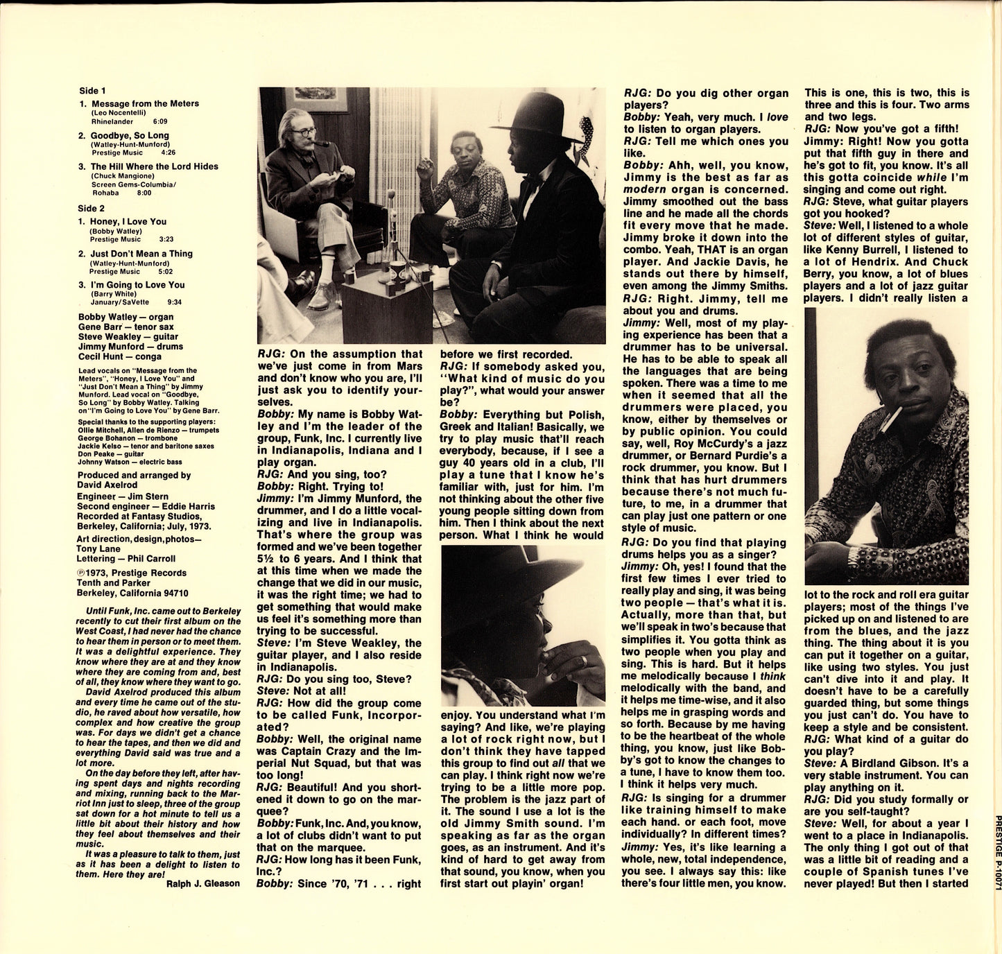 Funk, Inc. – Superfunk Vinyl LP