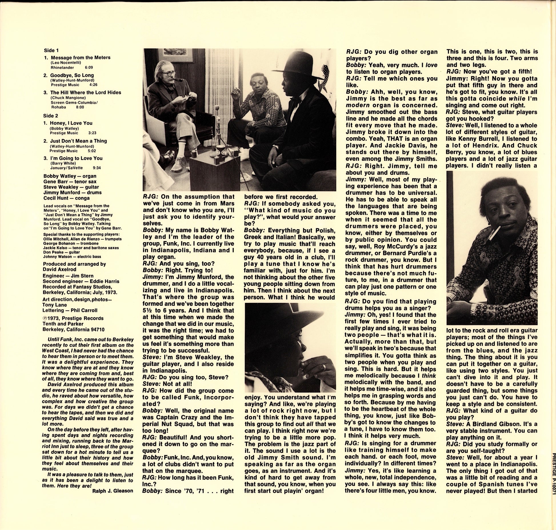 Funk, Inc. – Superfunk Vinyl LP