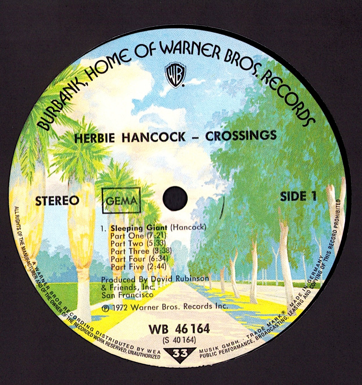 Herbie Hancock - Crossings Vinyl LP