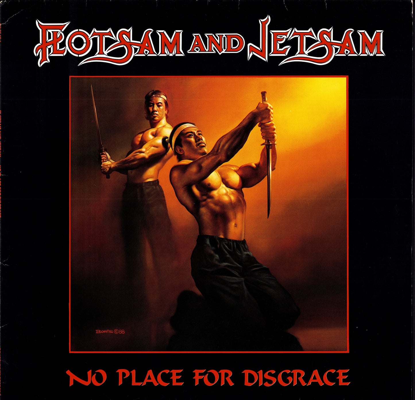 Flotsam And Jetsam - No Place For Disgrace (Vinyl LP | EU Original | 1988)