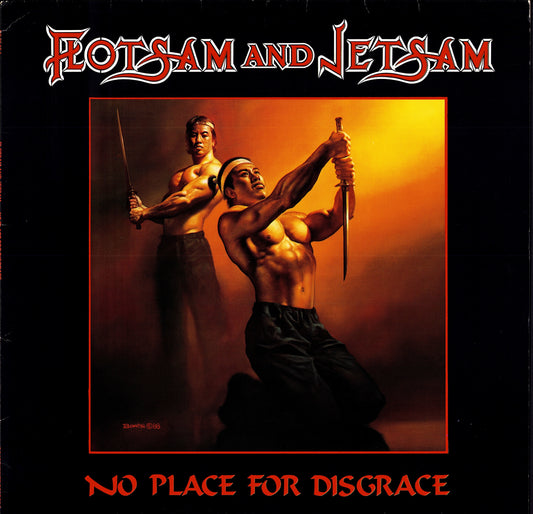 Flotsam And Jetsam - No Place For Disgrace (Vinyl LP | EU Original | 1988)