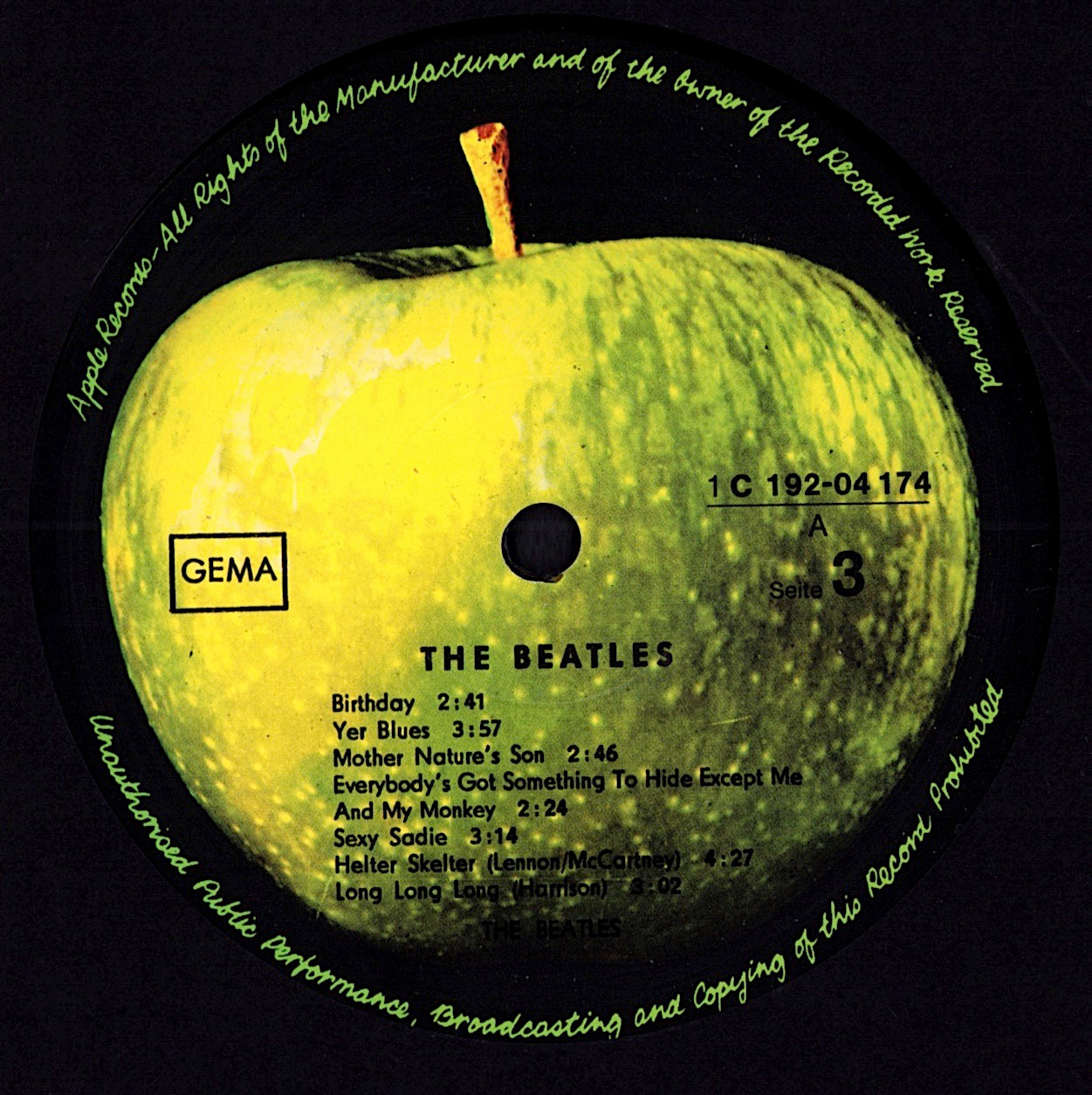 The Beatles ‎- The Beatles Vinyl 2LP DE Kopie