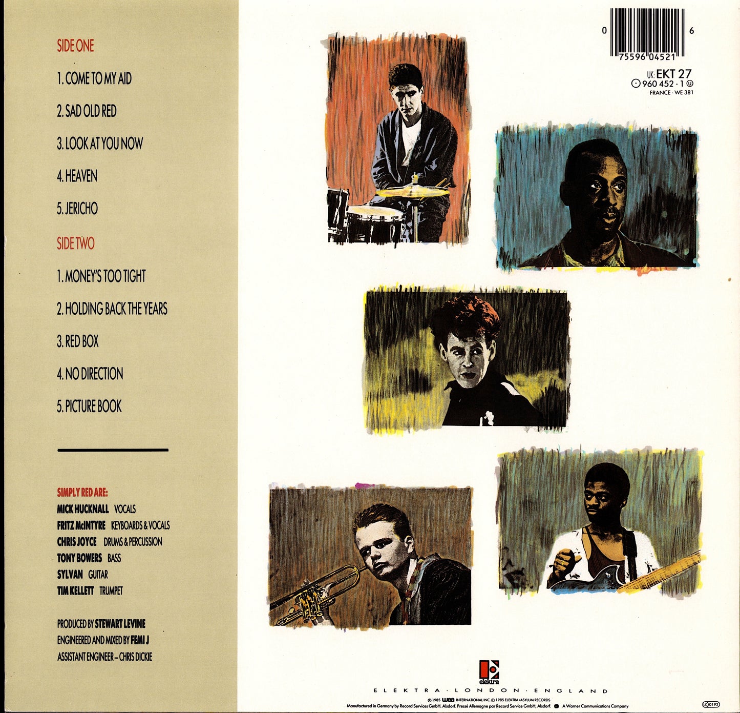 Simply Red ‎- Picture Book (Vinyl LP)