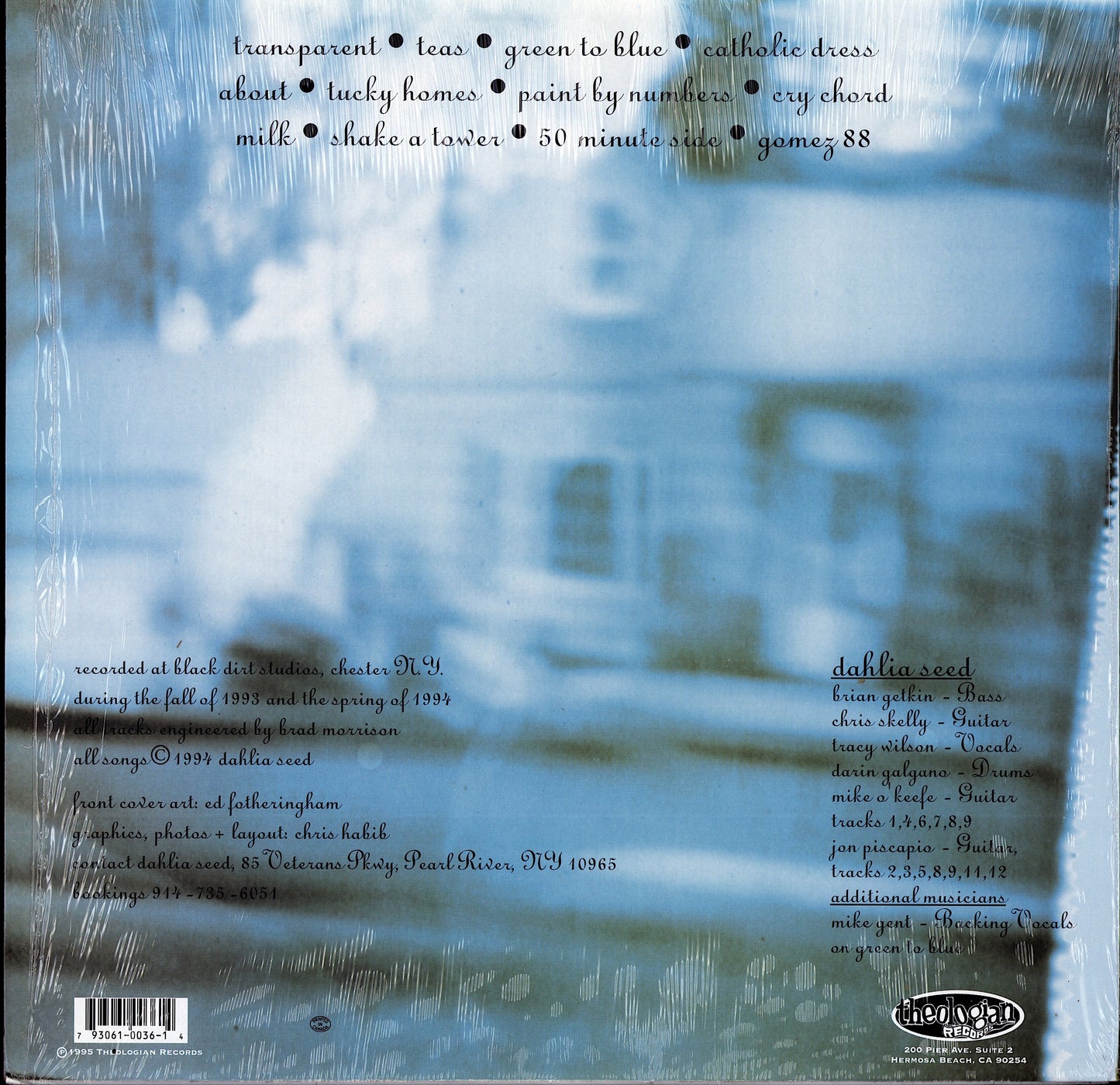 Dahlia Seed – Valentine Kid's Litter Orange Translucent Vinyl LP