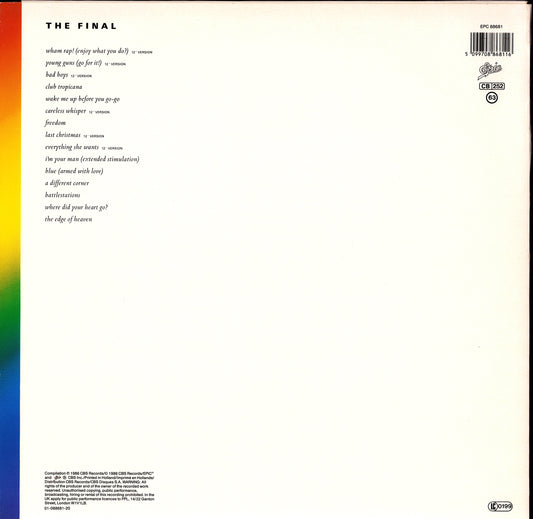Wham! - The Final Vinyl 2LP