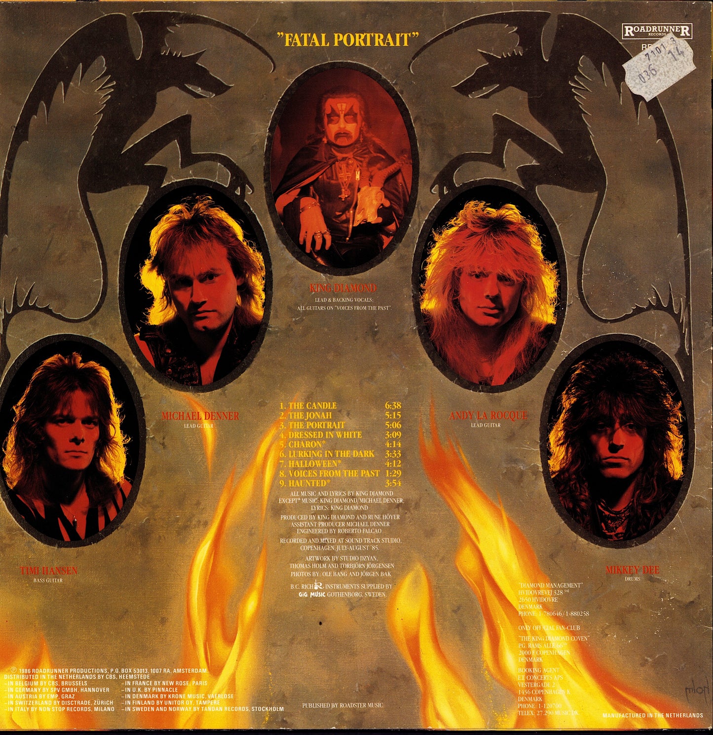 King Diamond - Fatal Portrait (Vinyl LP | EU Original | 1986)