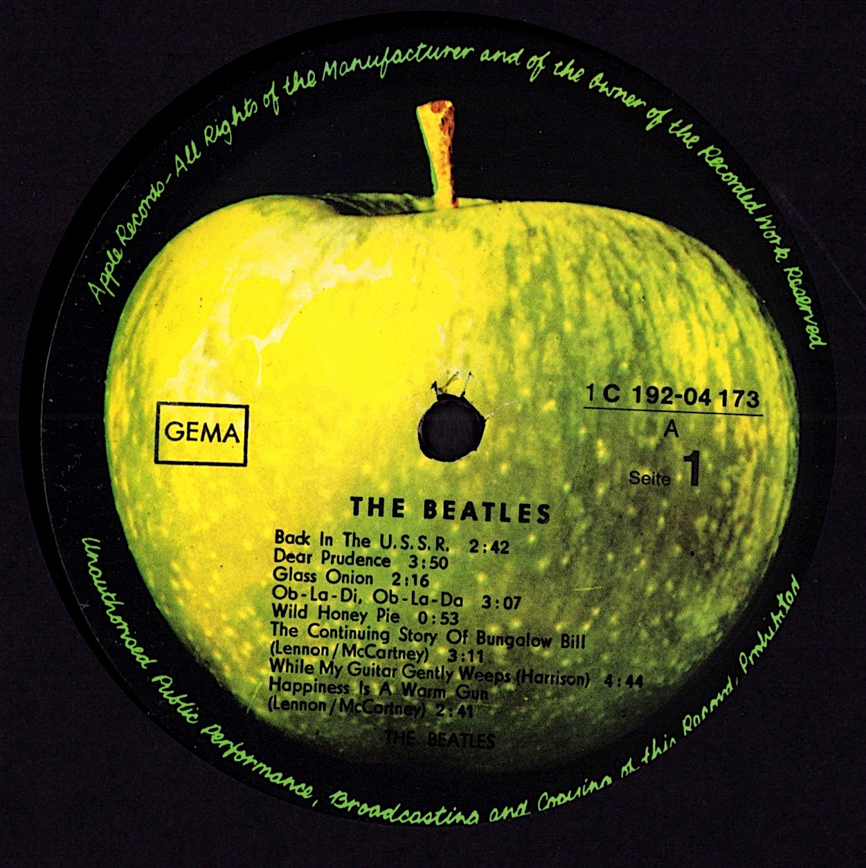 The Beatles ‎- The Beatles Vinyl 2LP DE Kopie