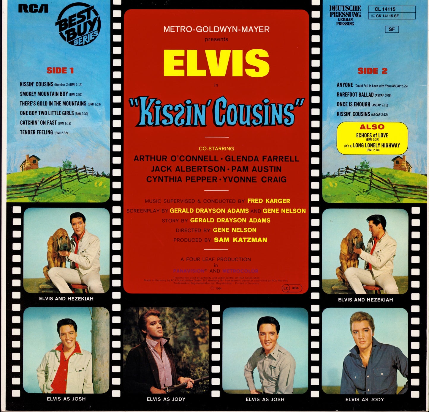 Elvis Presley - Kissin' Cousins (Vinyl LP | DE Reissue | RCA Victor)