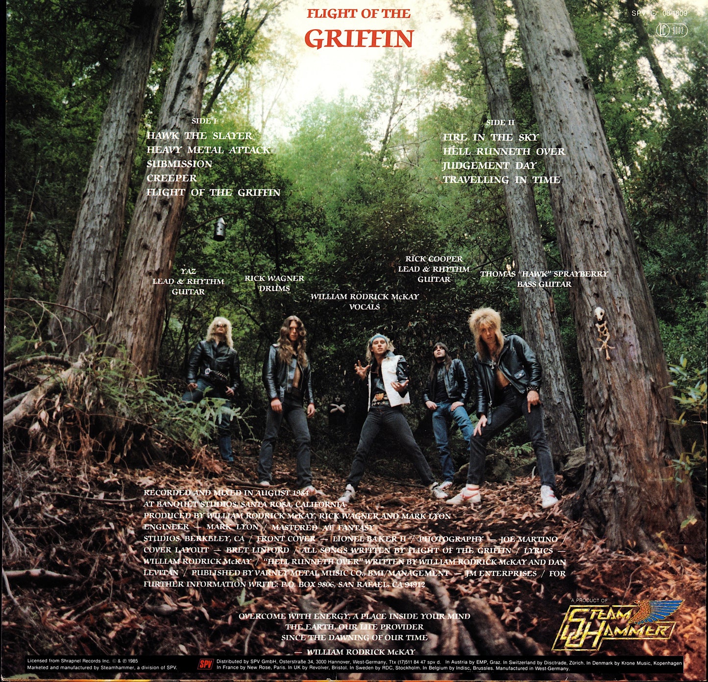 Metal Church - Blessing In Disguise Vinyl LP | EU Original | 1989 Kopie Kopie Kopie Kopie