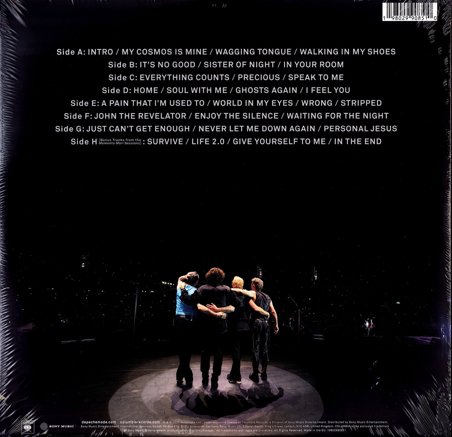 Depeche Mode Memento Mori - Mexico City Silver Vinyl 4 LP