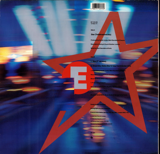 Erasure – Sometimes Vinyl 12" Maxi | DE Original | 1986 Kopie