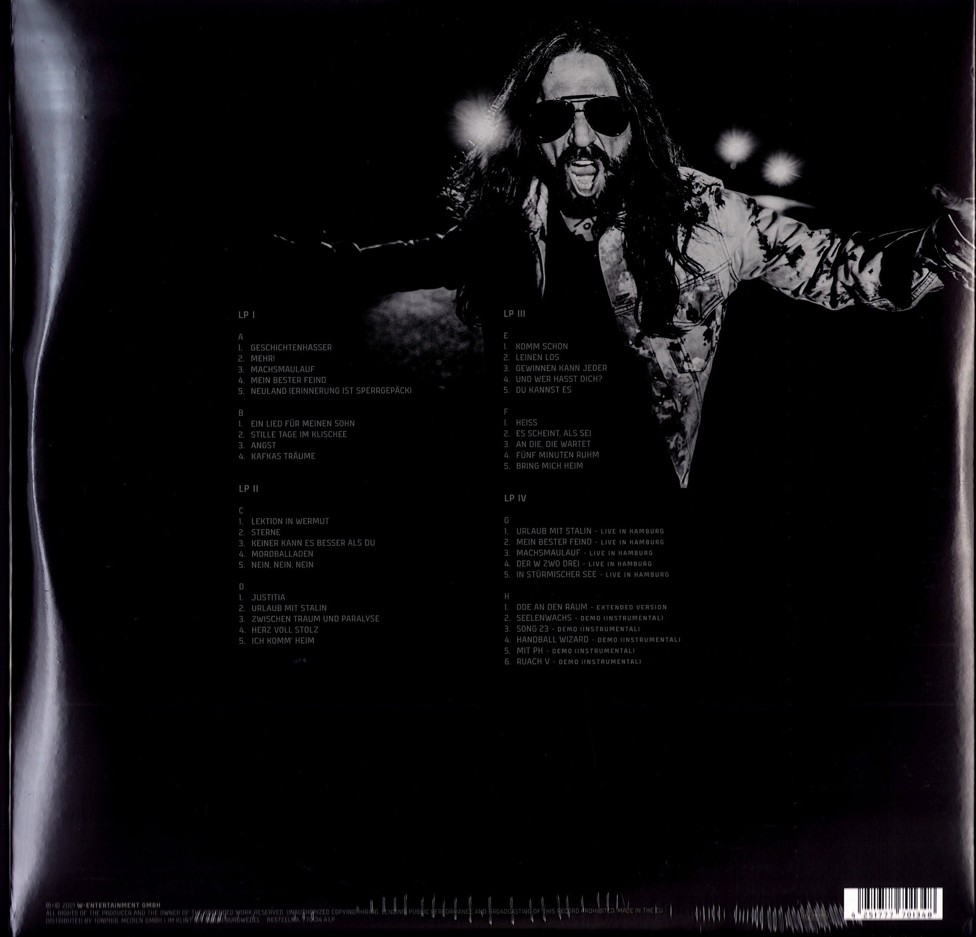 Der W – Operation Transformation – Zwo Acht – 2020 Black/White Vinyl 4LP