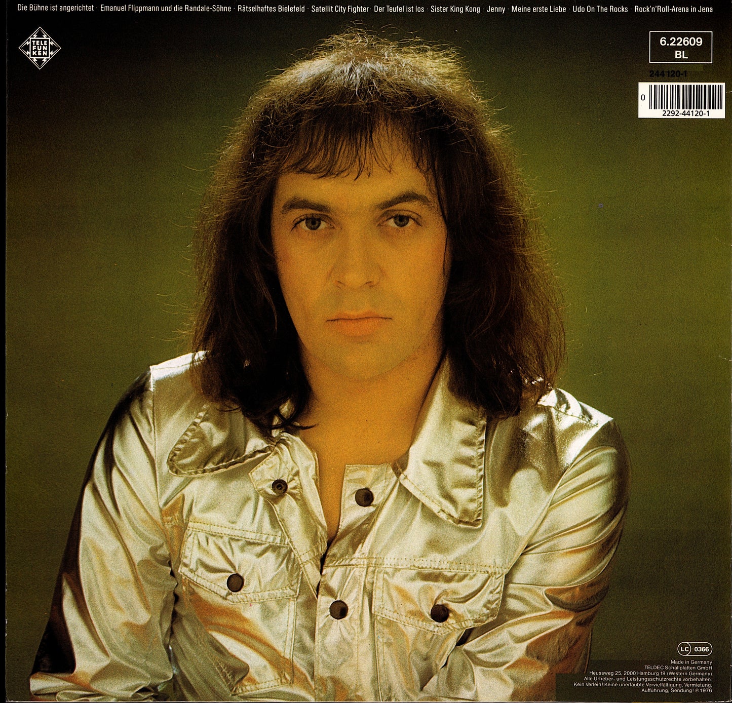 Udo Lindenberg - Panische Zeiten Vinyl LP Kopie