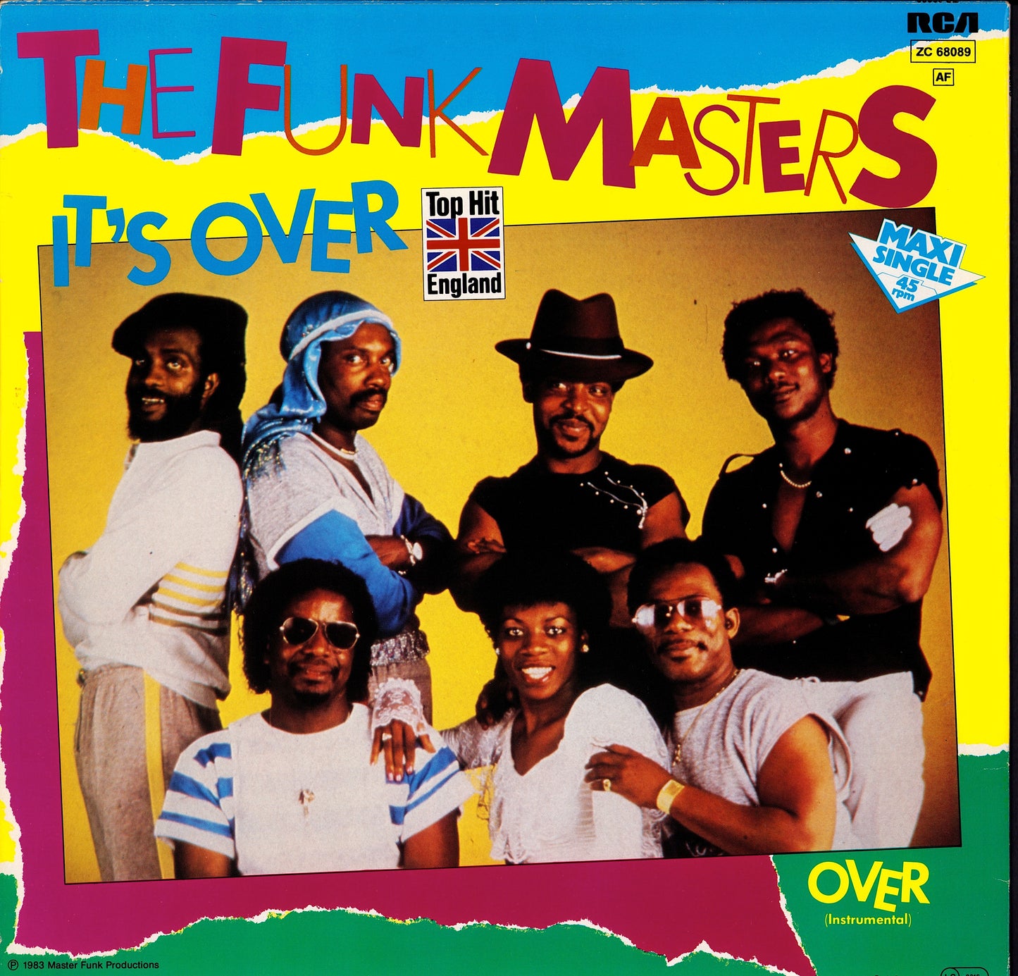 The Funk Masters - It´s Over Vinyl 12" Maxi-Single