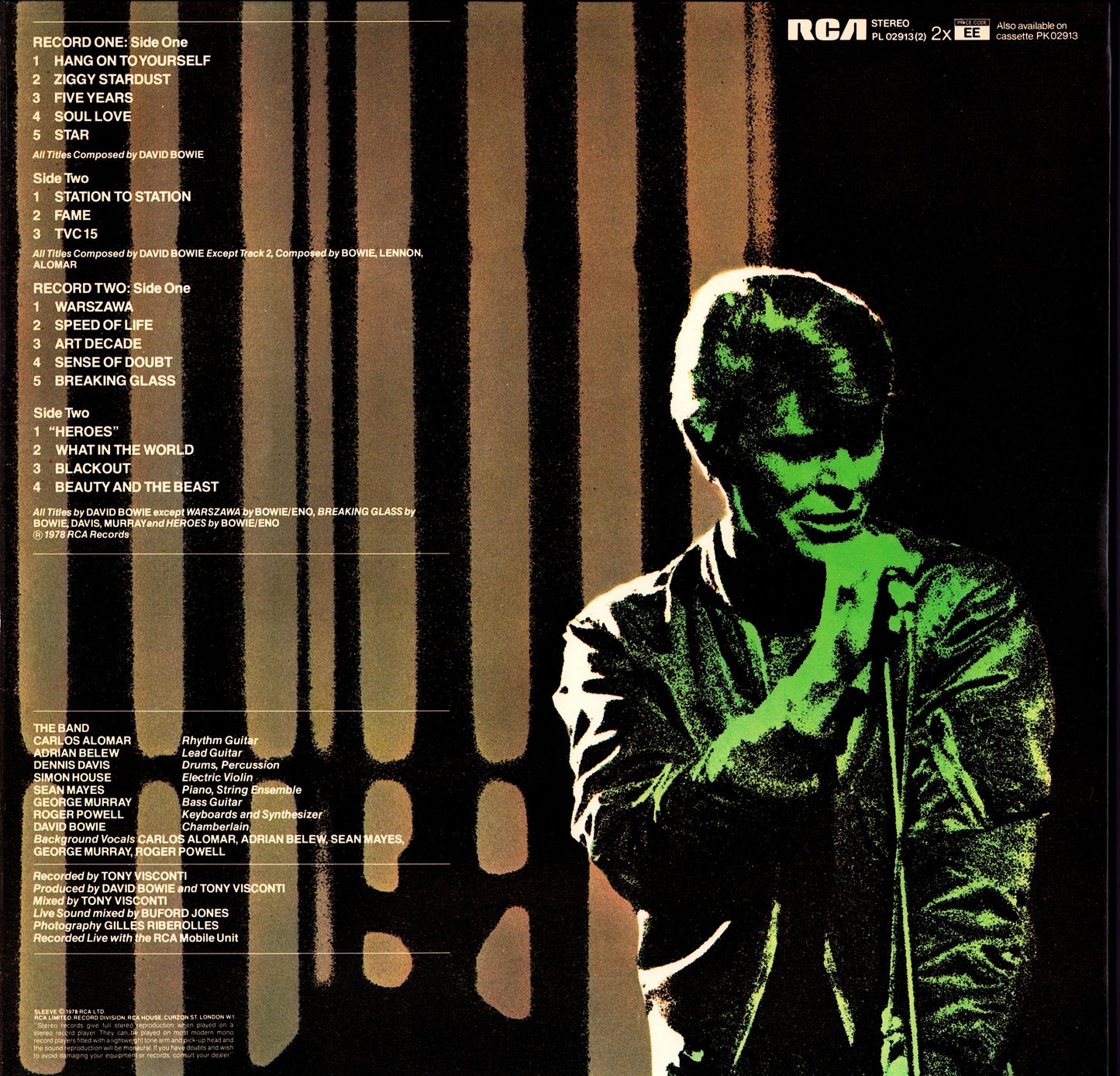 David Bowie - Stage (Vinyl 2LP | UK Original | 1978)