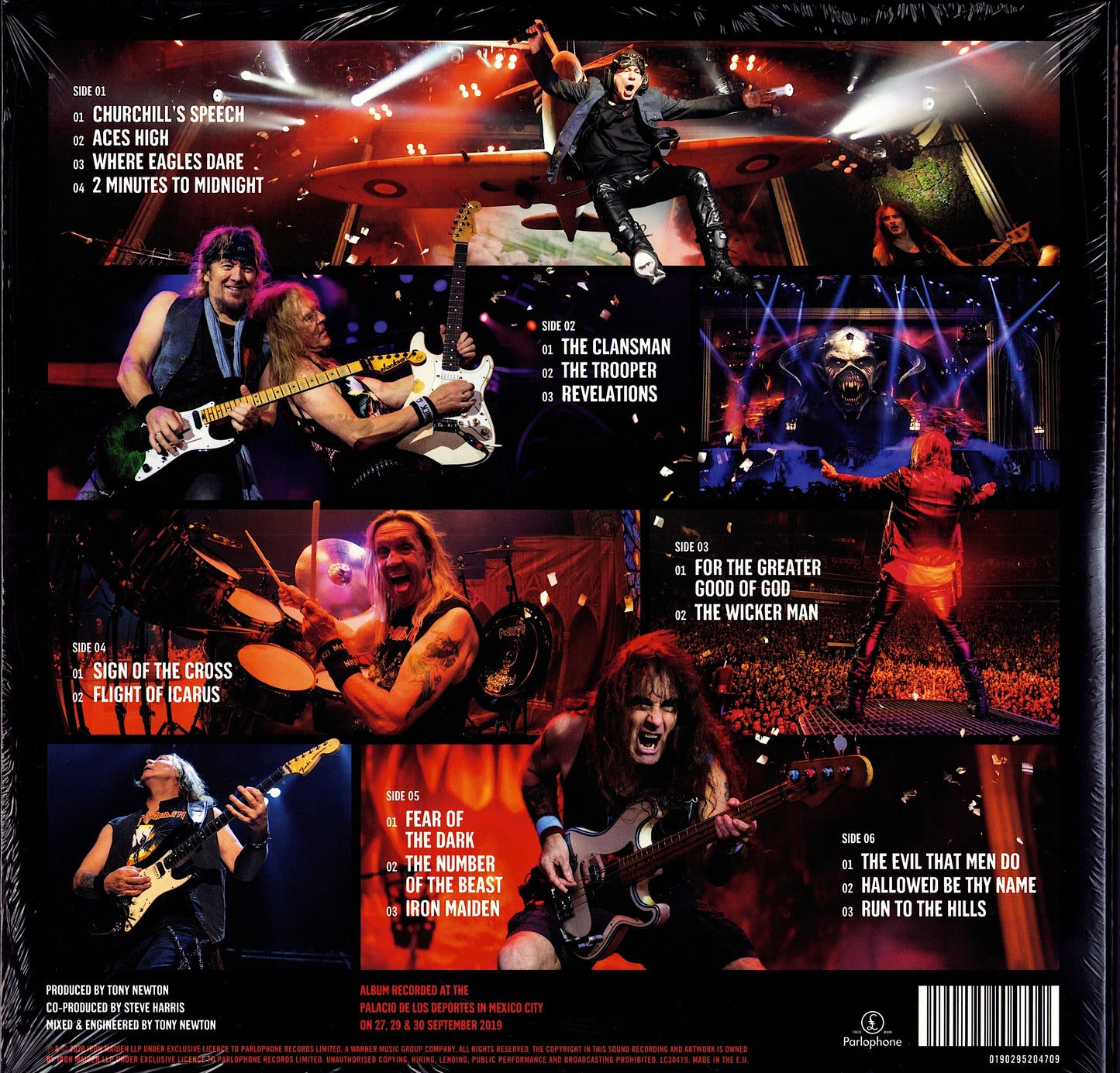 Iron Maiden ‎- Nights Of The Dead, Legacy Of The Beast: Live In Mexico City Vinyl 3LP