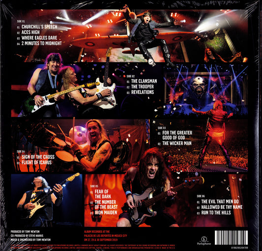 Iron Maiden ‎- Nights Of The Dead, Legacy Of The Beast: Live In Mexico City Vinyl 3LP