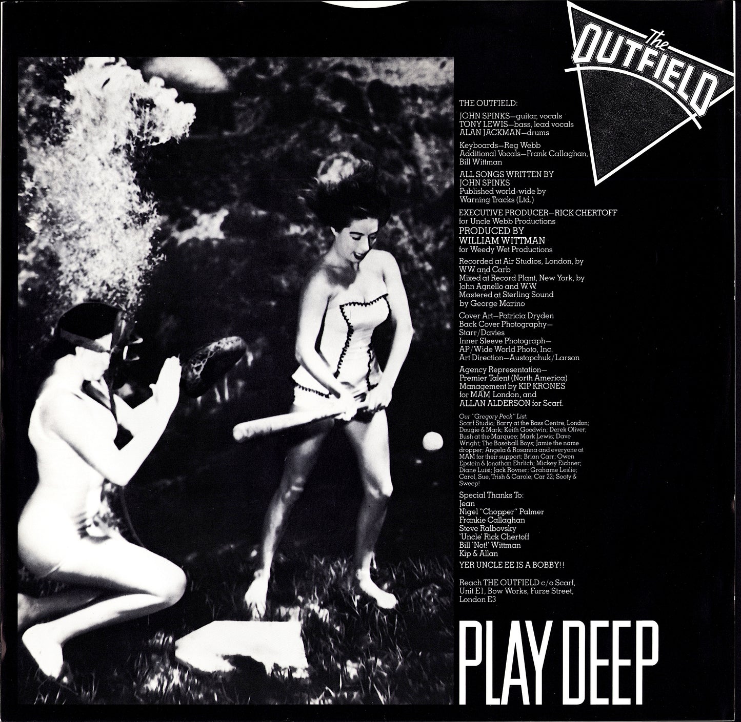 The Outfield – Play Deep Vinyl LP