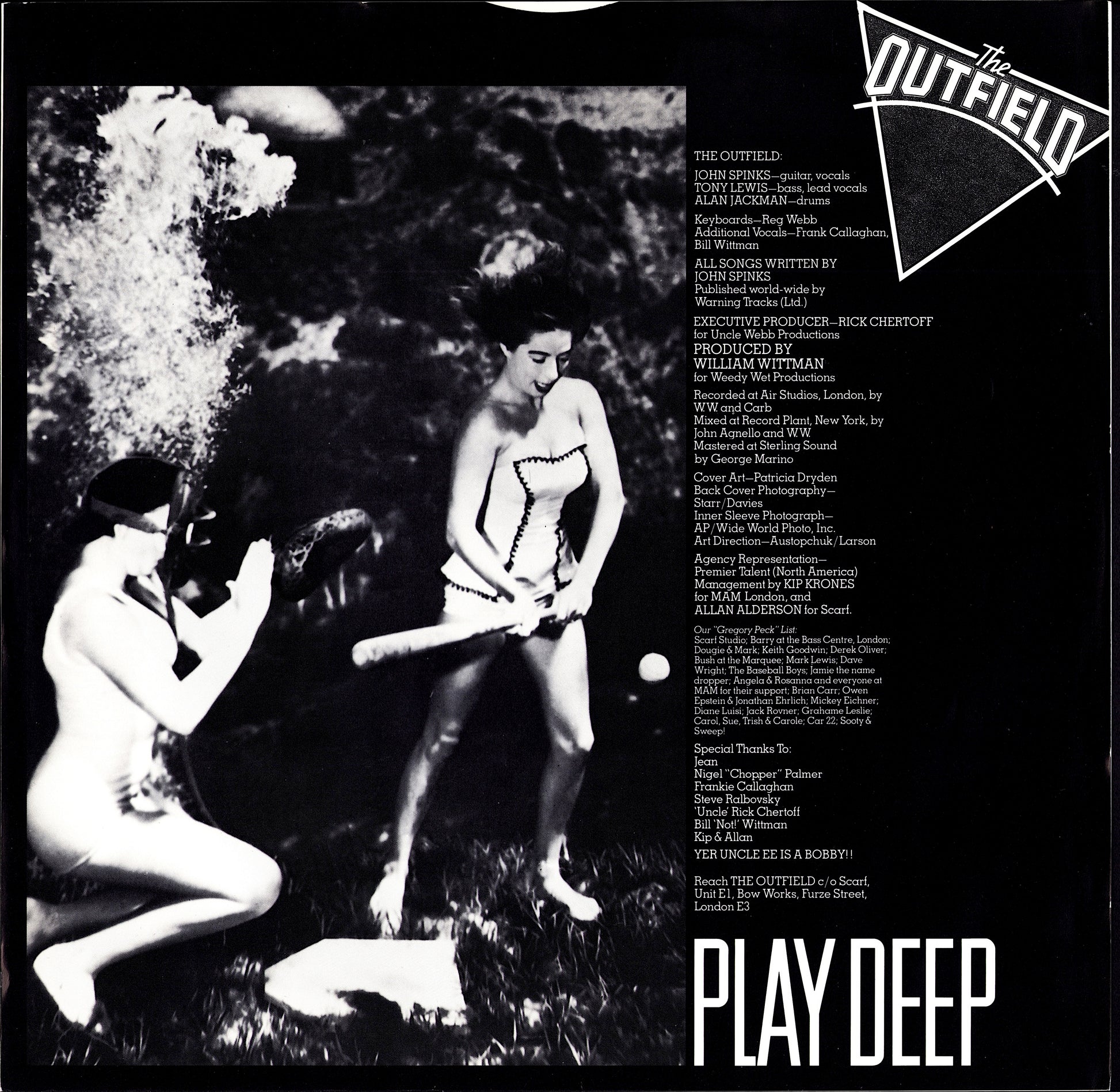 The Outfield – Play Deep Vinyl LP
