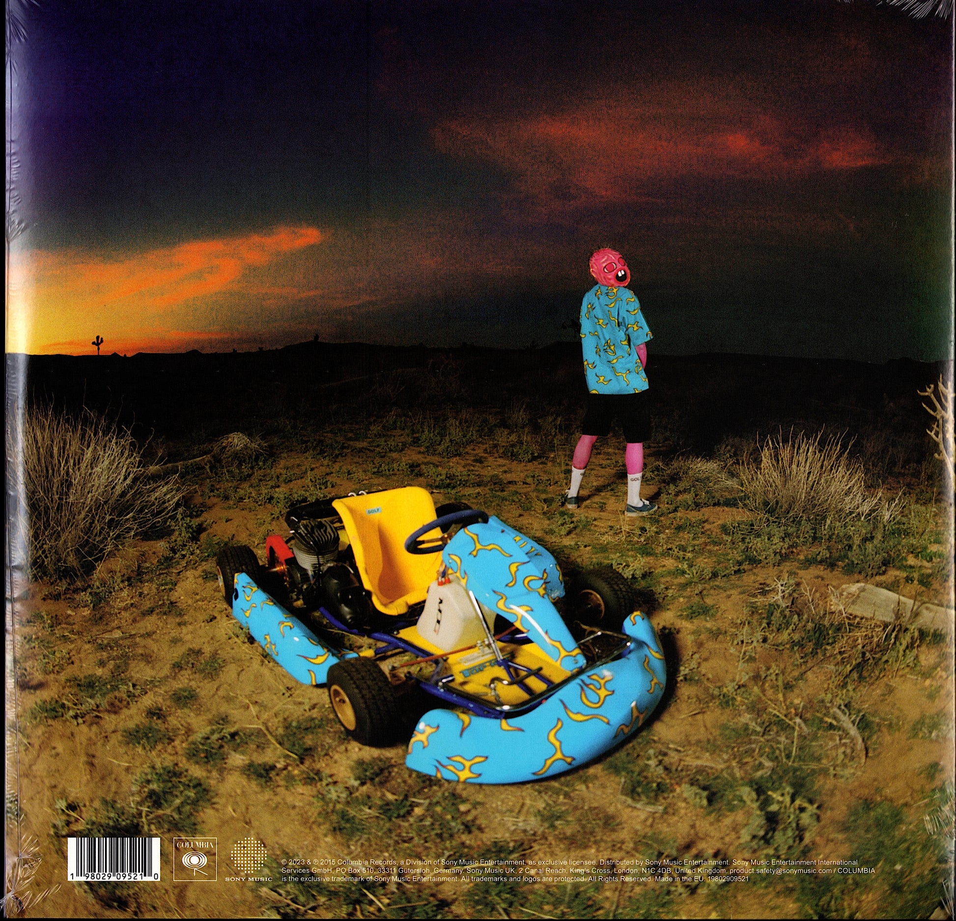 Tyler, The Creator – Cherry Bomb Mask Cover Translucent Blue Vinyl 2LP