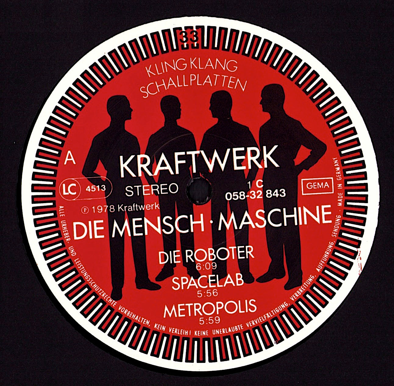 Kraftwerk – Die Mensch·Maschine Vinyl LP