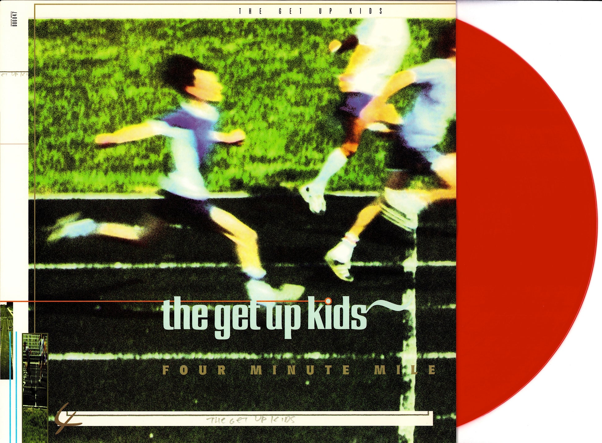 The Get Up Kids – Four Minute Mile Red Translucent Vinyl LP