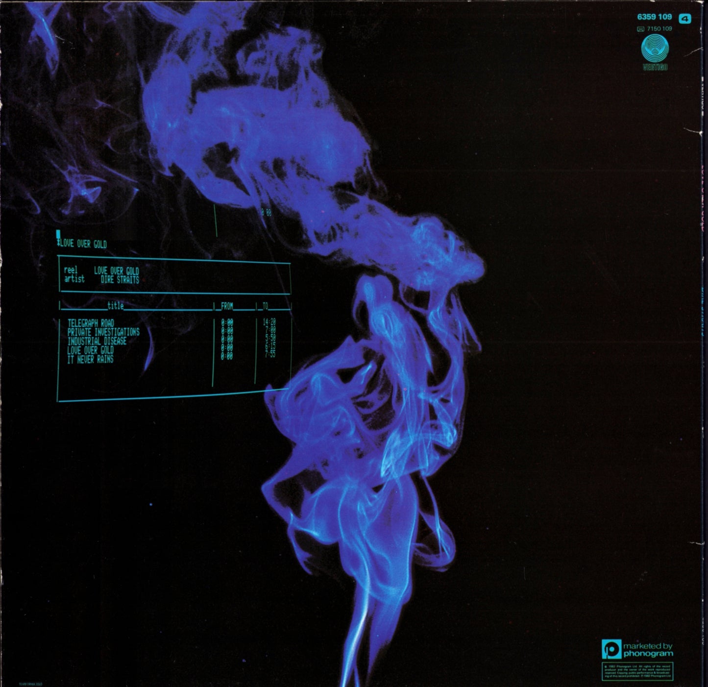 Dire Straits - Love Over Gold Vinyl LP | Scandinavia Original | 1982