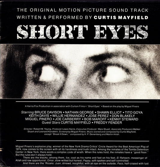 Curtis Mayfield – Short Eyes - The Original Picture Soundtrack Vinyl LP