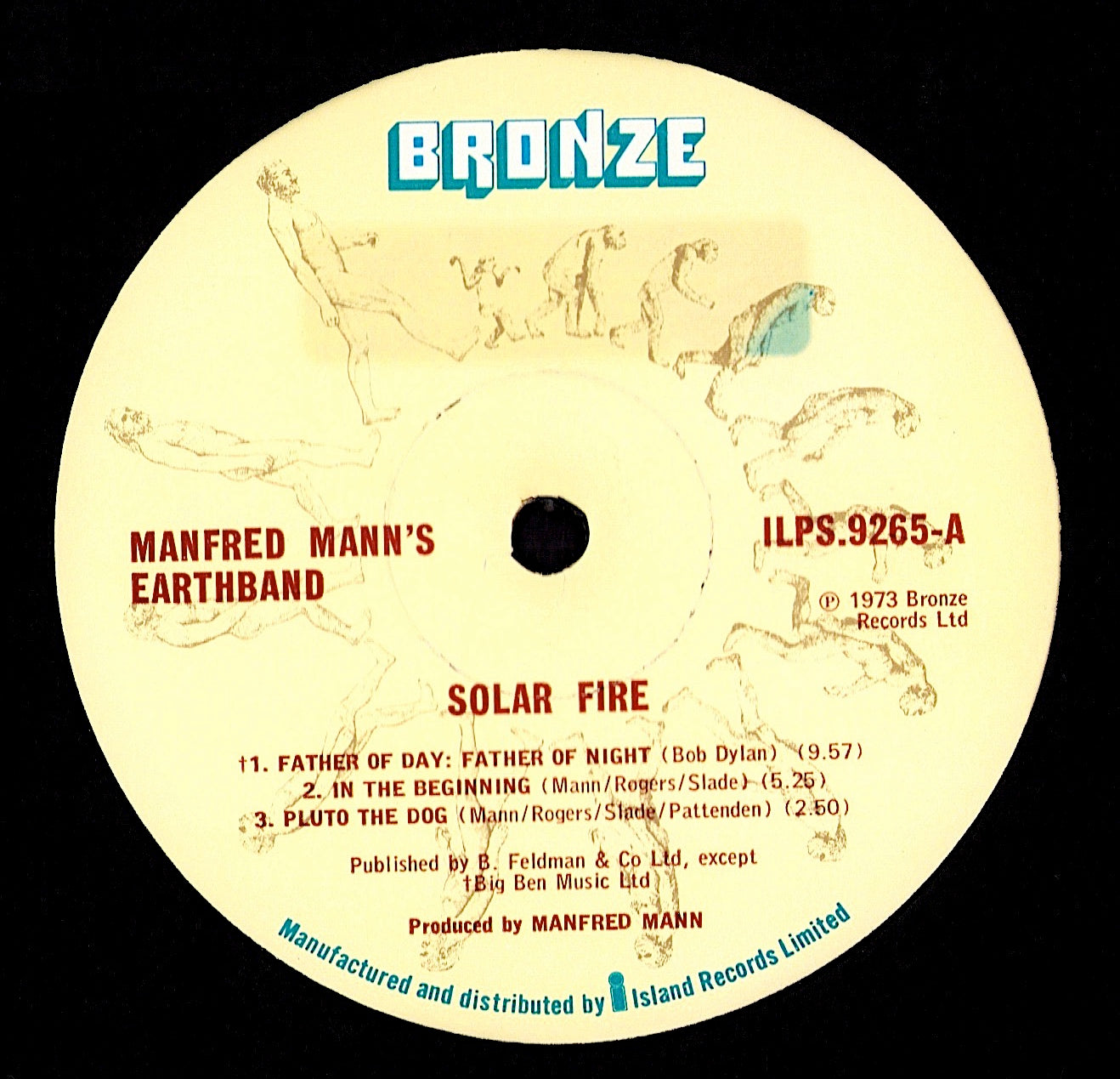 Manfred Mann's Earth Band – Solar Fire Vinyl LP