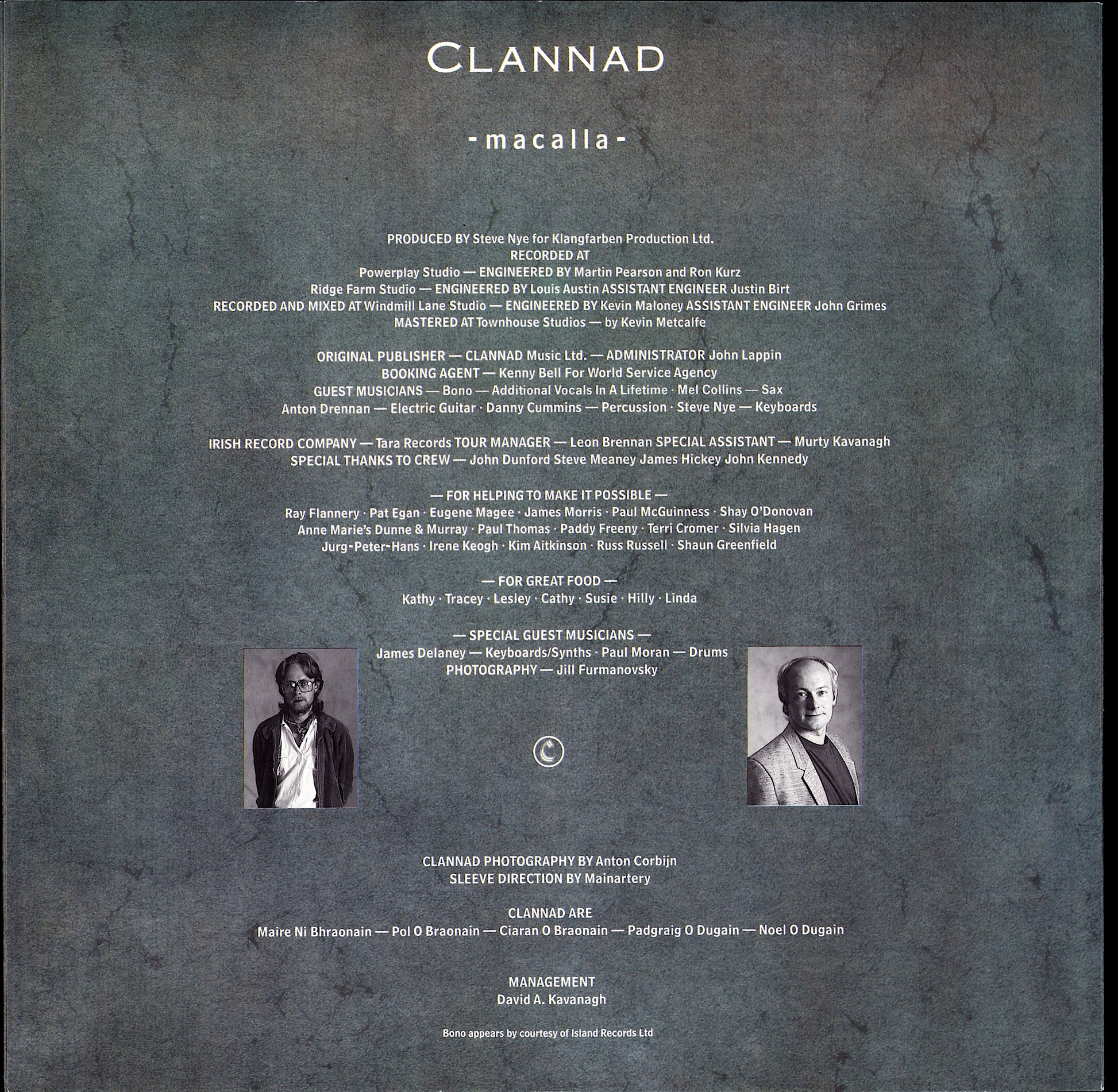 Clannad – Macalla Vinyl LP