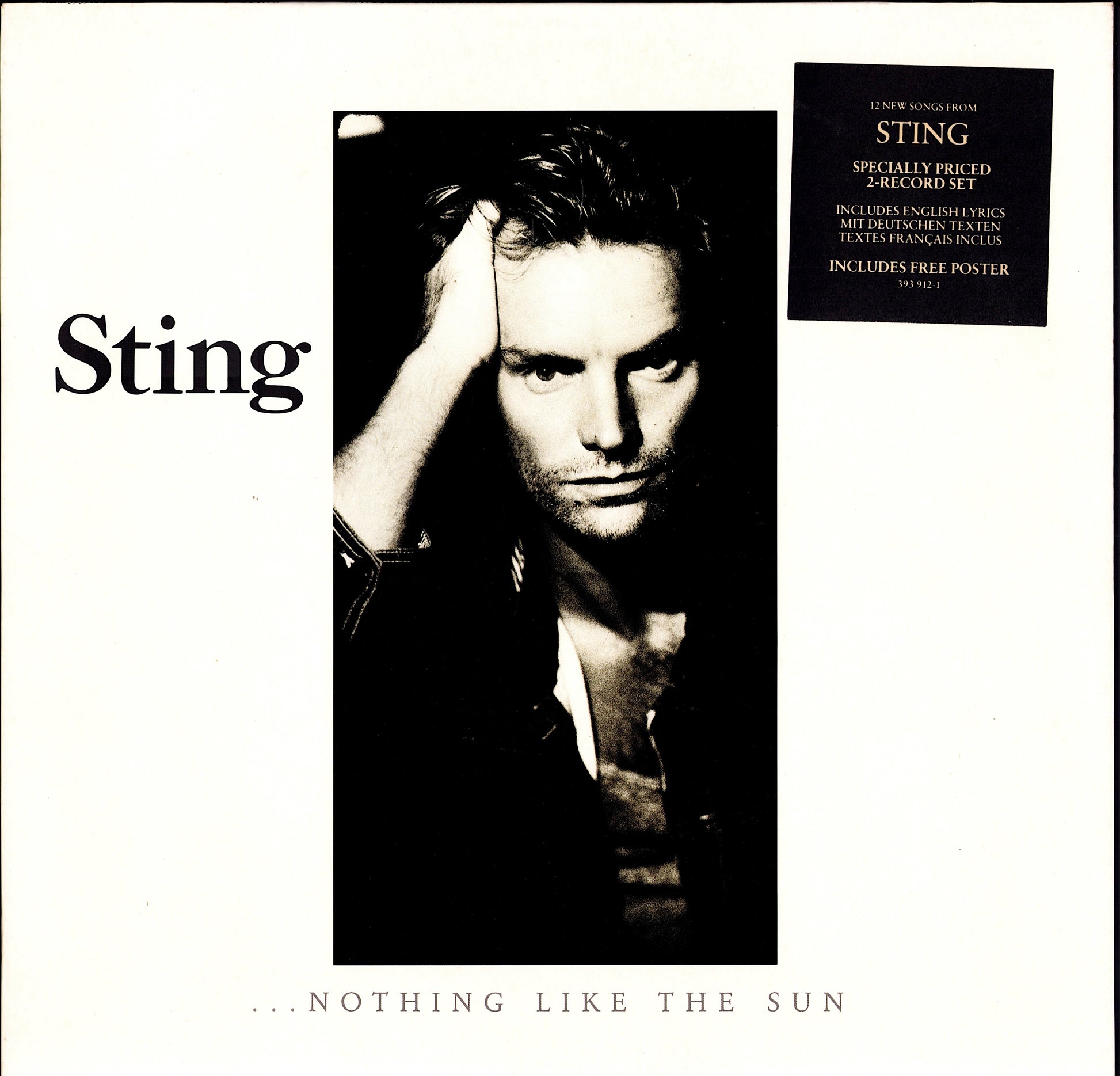 Sting - ...Nothing Like The Sun Vinyl 2LP | DE Original | 1987